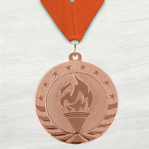 Medalla de Metal de Victoria de 2" con cinta MDL500